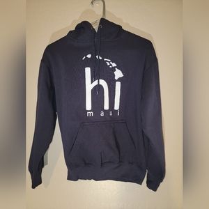 Maui Hooded Drawstring Sweater Kids: S